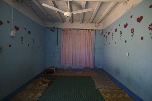 Ashraf and Nora's home in AlTarfa village. St. Catherine, South Sinai, Egypt. April 2019. Considered as sacred grounds, Bedou’ homes are only open to men from the family or female neighbors. Everyone; strangers or friends are welcomed to the guest yard where they’re greeted by the children and the man of the house. Depending on the closeness of the relationship specific chambers are open.
